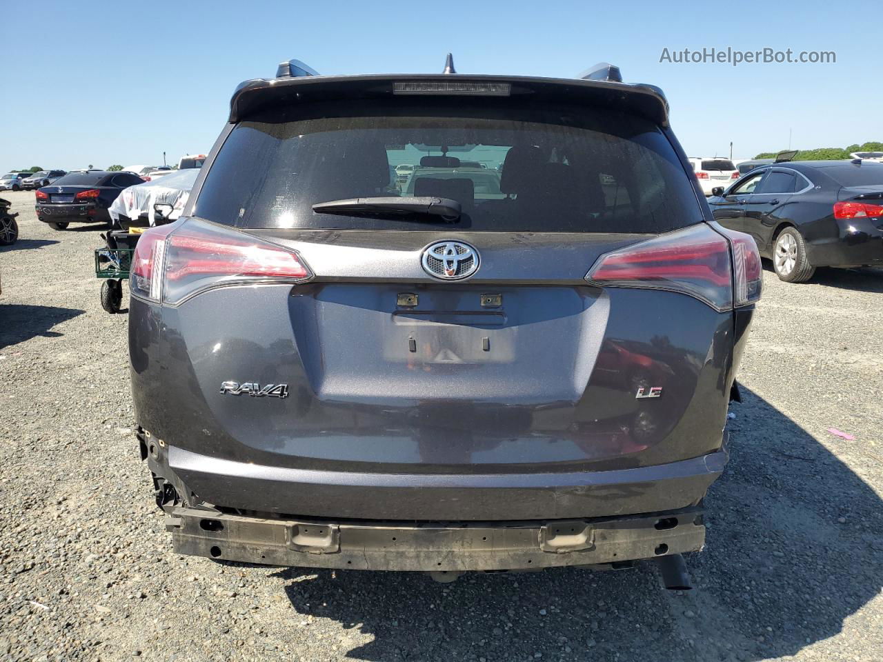 2016 Toyota Rav4 Le Charcoal vin: JTMZFREV2GJ097513