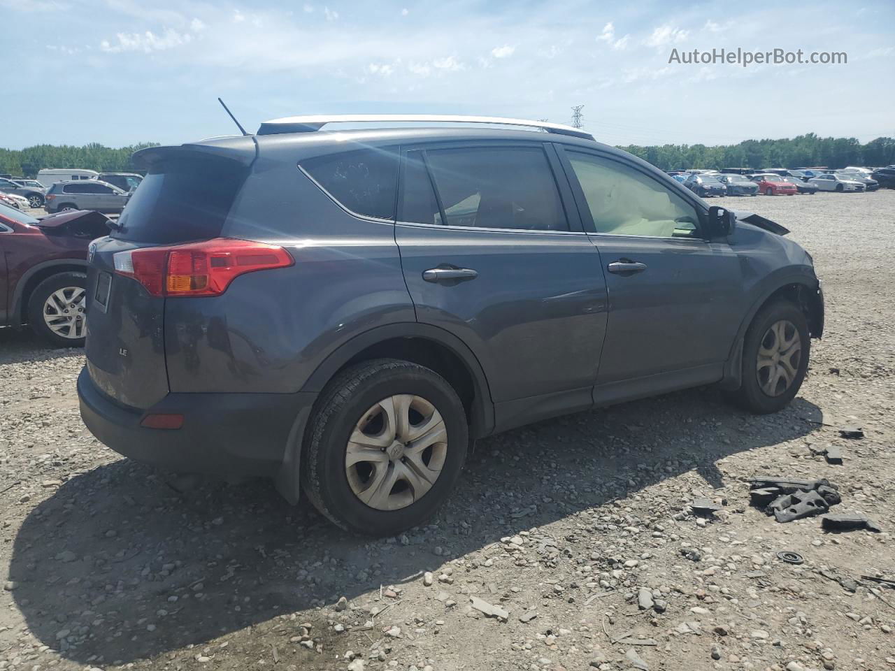 2015 Toyota Rav4 Le Gray vin: JTMZFREV3FD046762