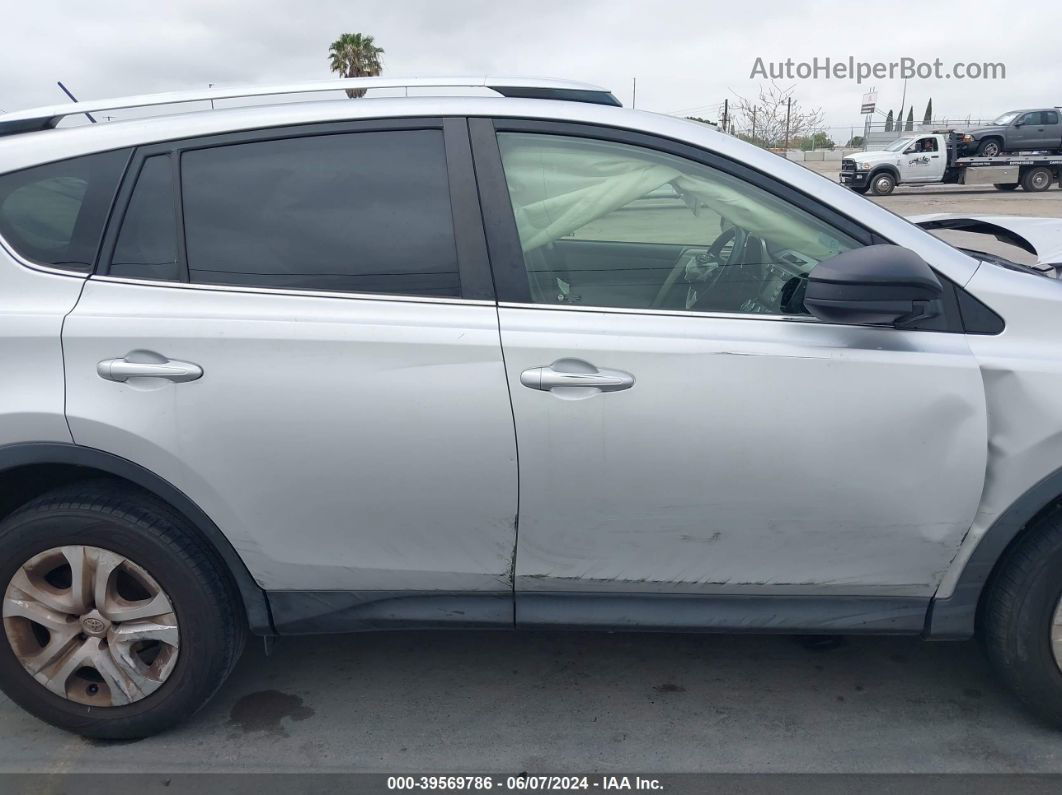 2015 Toyota Rav4 Le Silver vin: JTMZFREV3FJ050893