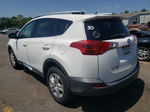 2015 Toyota Rav4 Le White vin: JTMZFREV4FJ050983