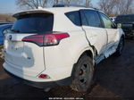 2018 Toyota Rav4 Le White vin: JTMZFREV4JJ166869