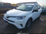 2018 Toyota Rav4 Le White vin: JTMZFREV4JJ166869