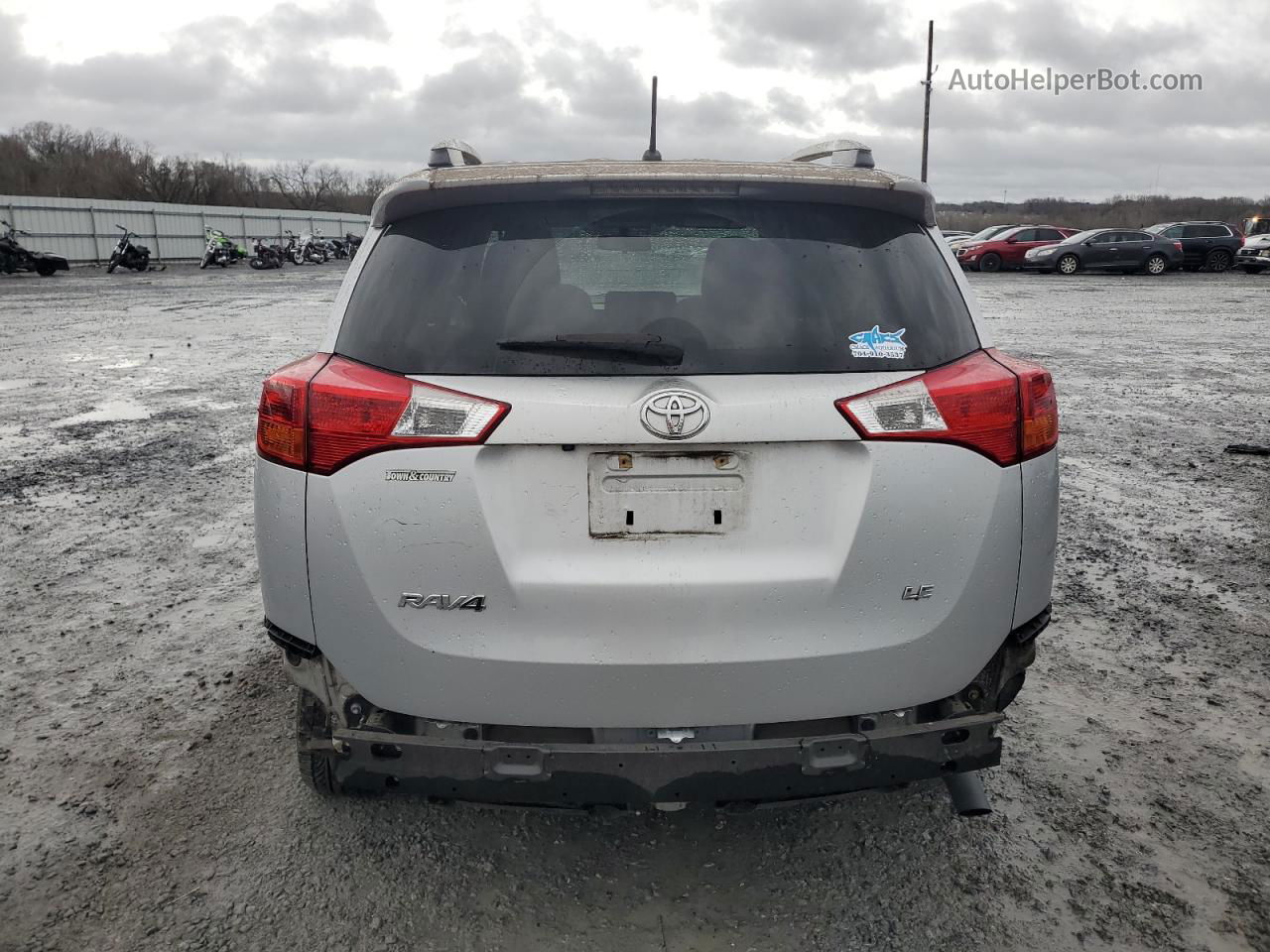 2015 Toyota Rav4 Le Серебряный vin: JTMZFREV5FD052742