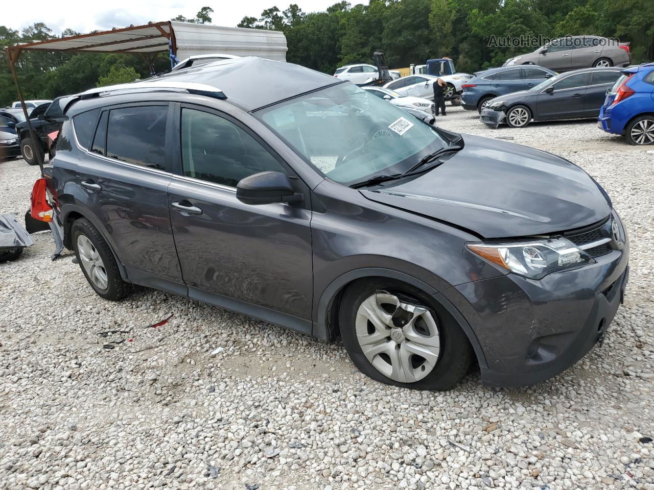 2015 Toyota Rav4 Le Gray vin: JTMZFREV5FJ041998