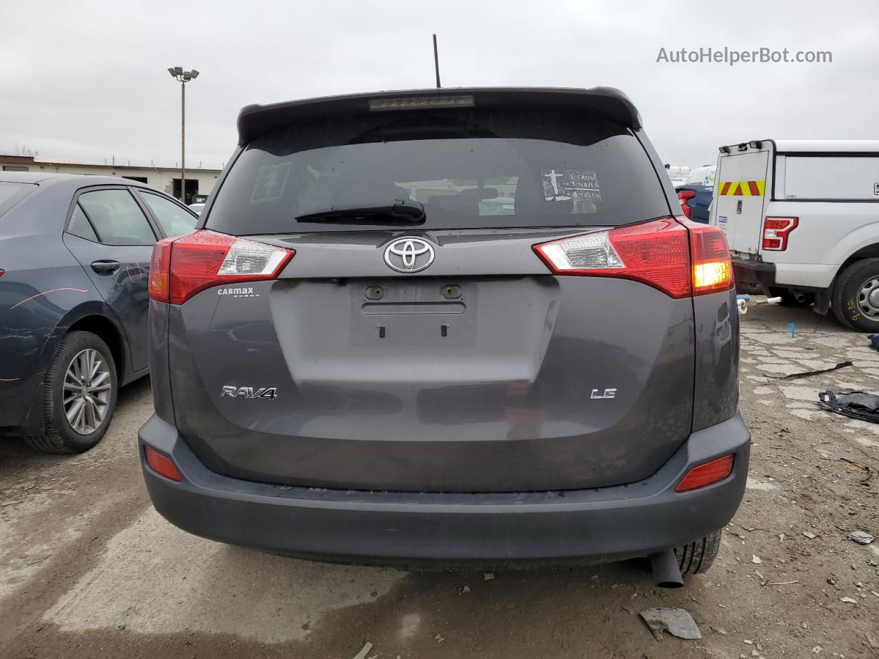 2015 Toyota Rav4 Le Charcoal vin: JTMZFREV5FJ053262