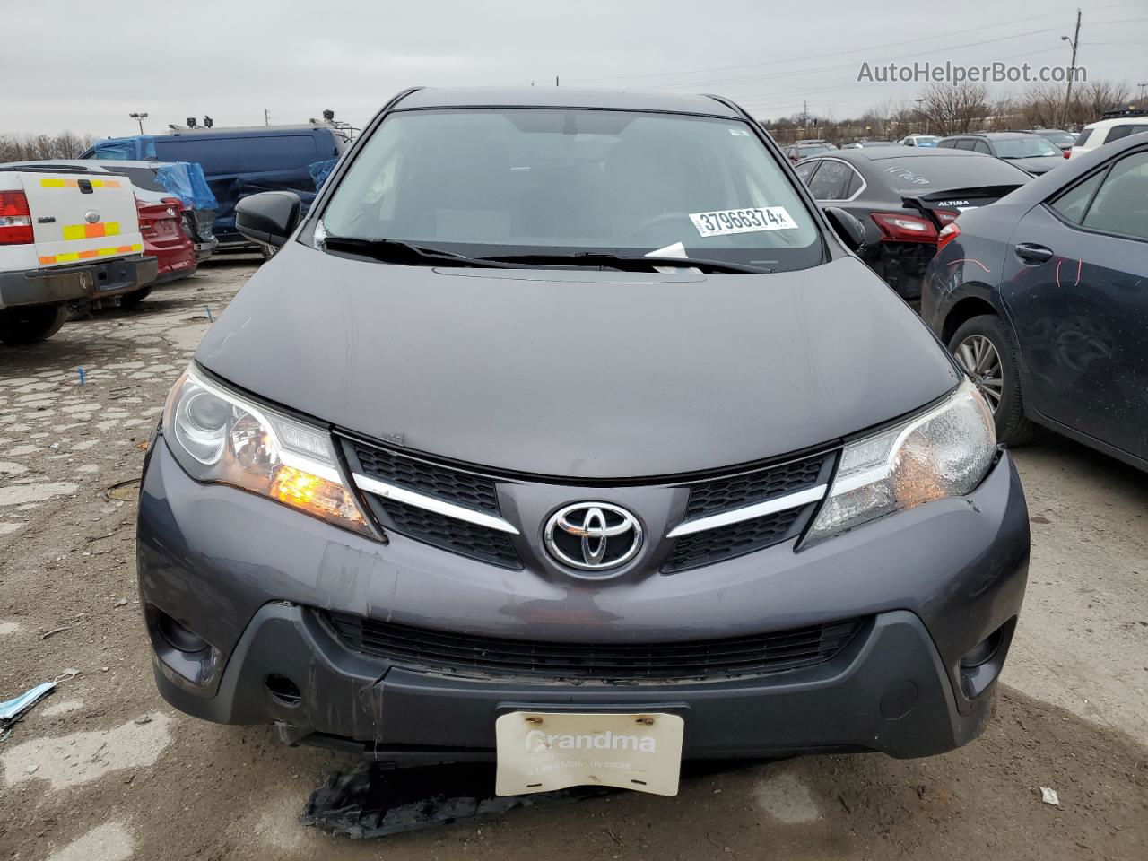 2015 Toyota Rav4 Le Charcoal vin: JTMZFREV5FJ053262