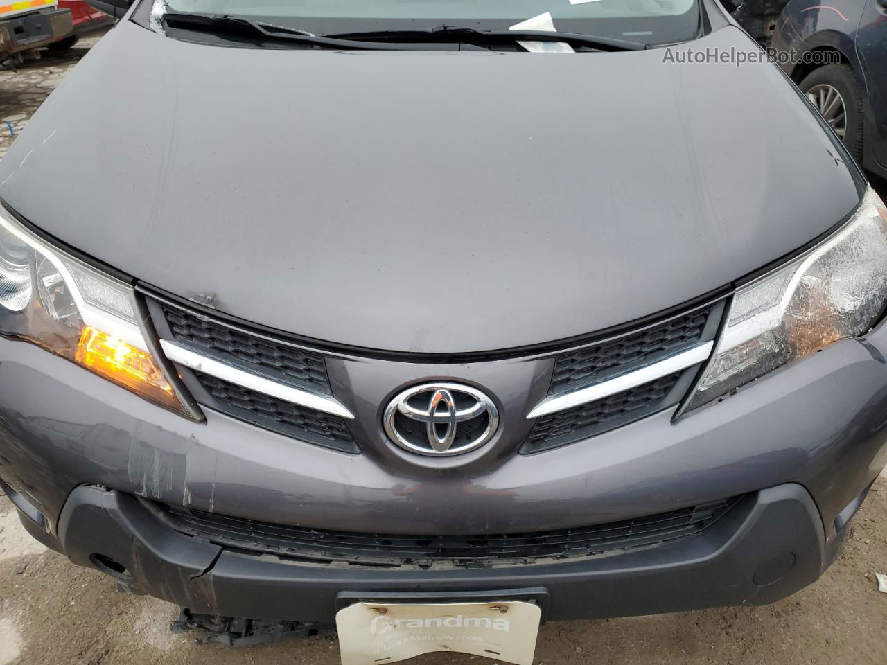 2015 Toyota Rav4 Le Charcoal vin: JTMZFREV5FJ053262