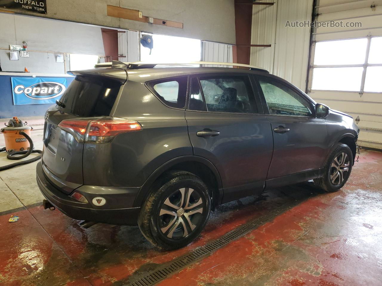 2016 Toyota Rav4 Le Charcoal vin: JTMZFREV5GJ061136