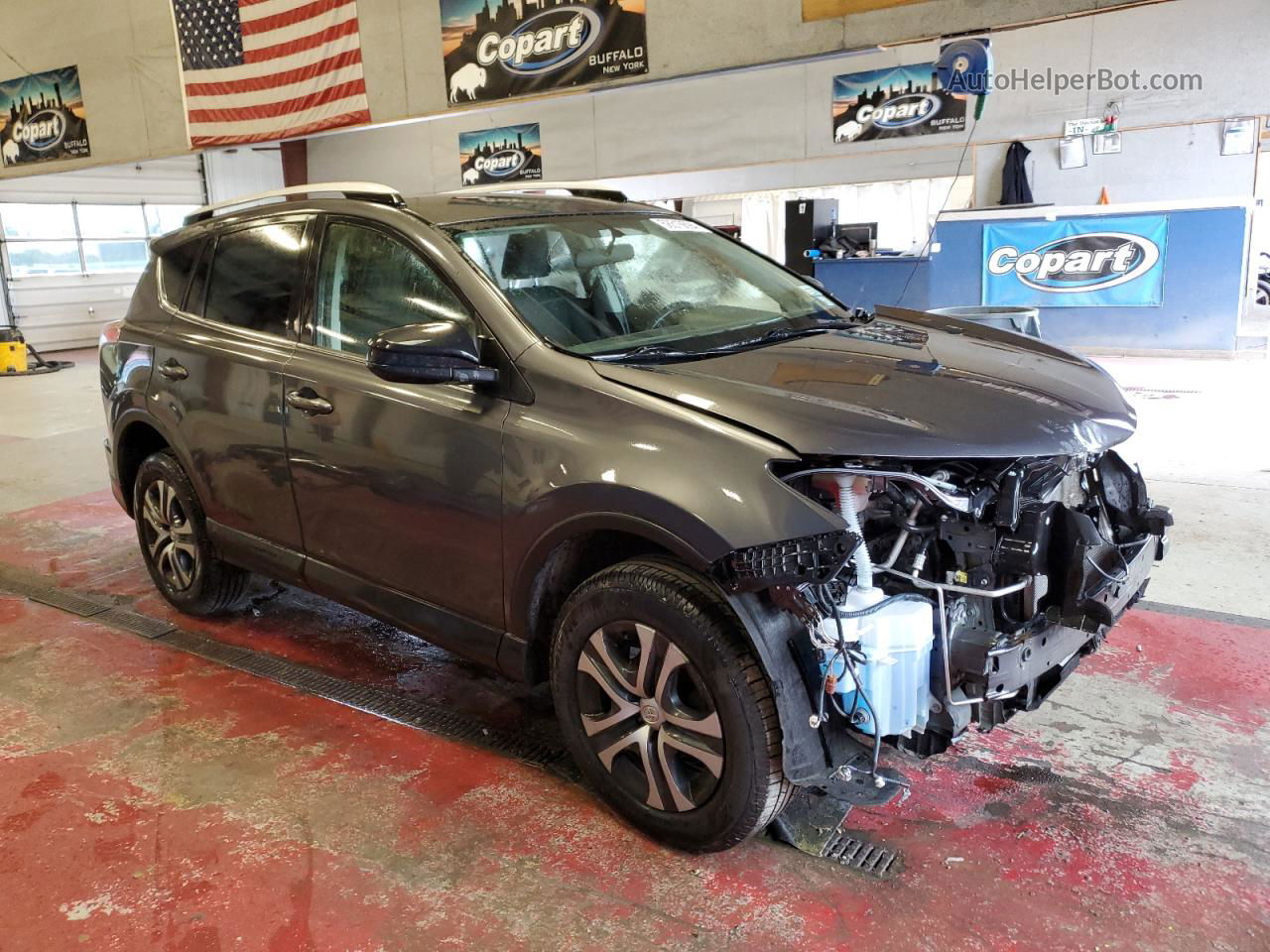 2016 Toyota Rav4 Le Charcoal vin: JTMZFREV5GJ061136