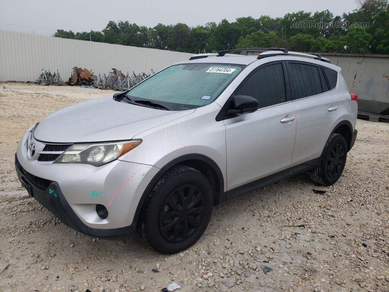 2015 Toyota Rav4 Le Серебряный vin: JTMZFREV6FD062129