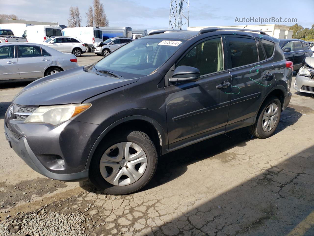 2015 Toyota Rav4 Le Gray vin: JTMZFREV7FJ048631