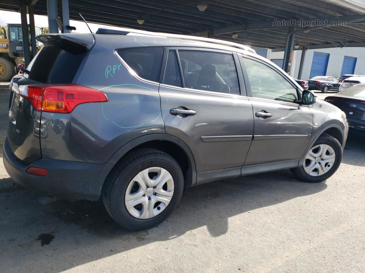 2015 Toyota Rav4 Le Серый vin: JTMZFREV7FJ048631