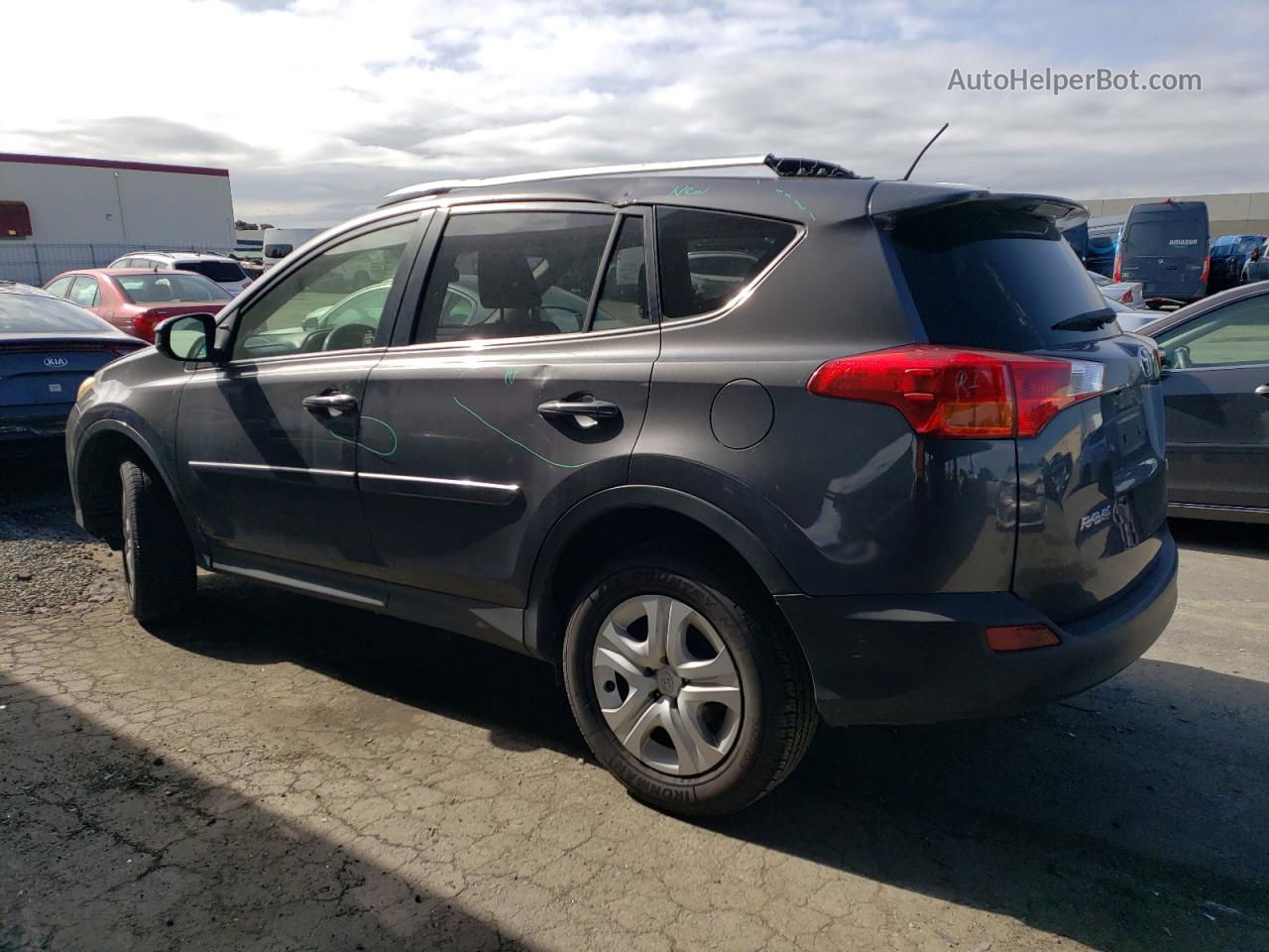 2015 Toyota Rav4 Le Серый vin: JTMZFREV7FJ048631