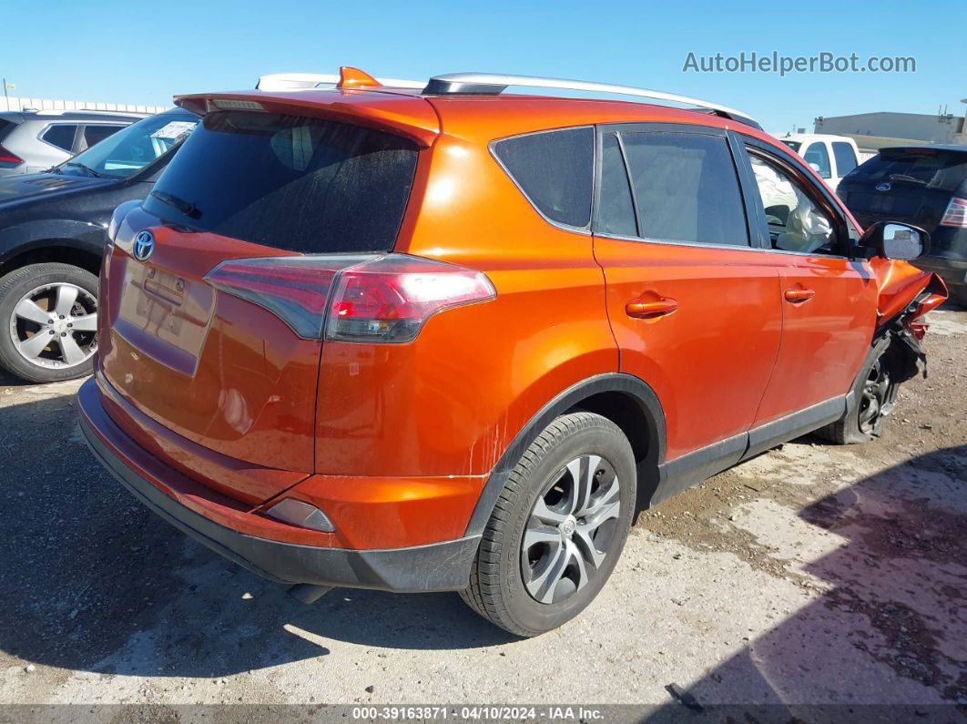 2016 Toyota Rav4 Le Orange vin: JTMZFREV7GJ063275