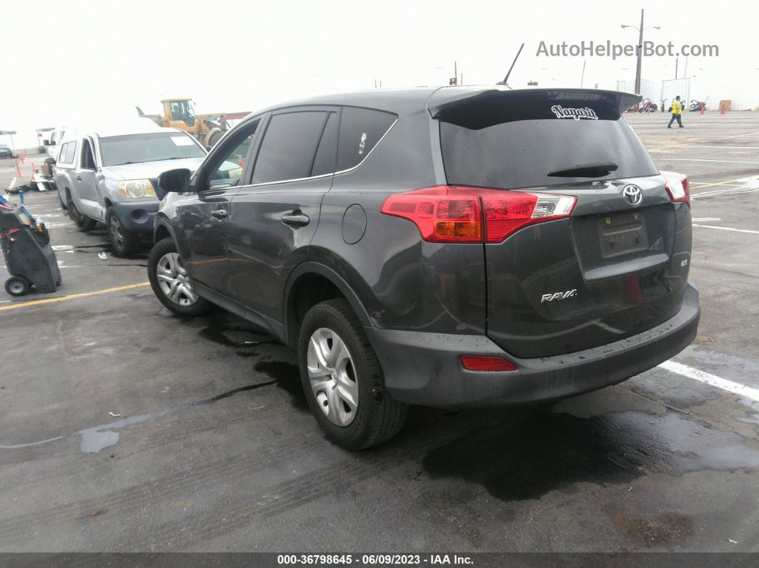 2015 Toyota Rav4 Le Gray vin: JTMZFREV8FD054968