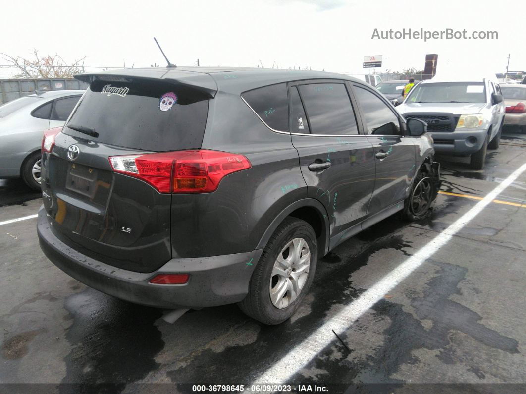 2015 Toyota Rav4 Le Gray vin: JTMZFREV8FD054968