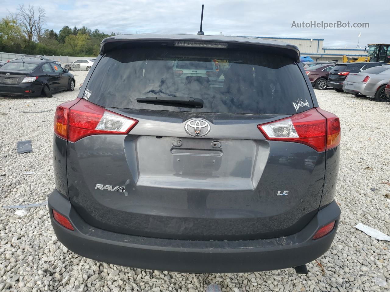 2015 Toyota Rav4 Le Gray vin: JTMZFREV9FD073223