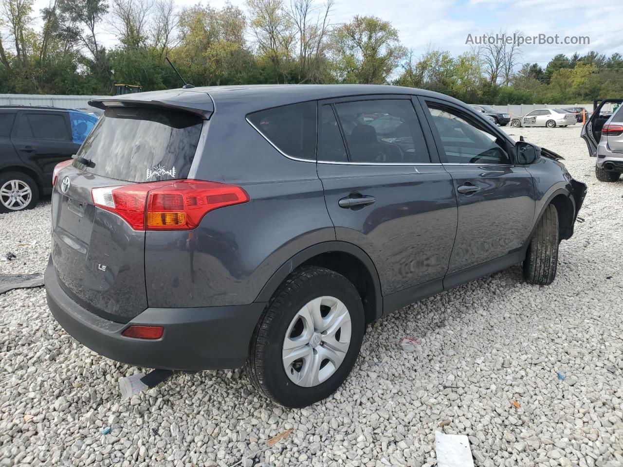 2015 Toyota Rav4 Le Gray vin: JTMZFREV9FD073223