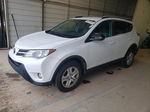 2015 Toyota Rav4 Le White vin: JTMZFREV9FD079829