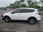 2017 Toyota Rav4 Le White vin: JTMZFREV9HJ707585