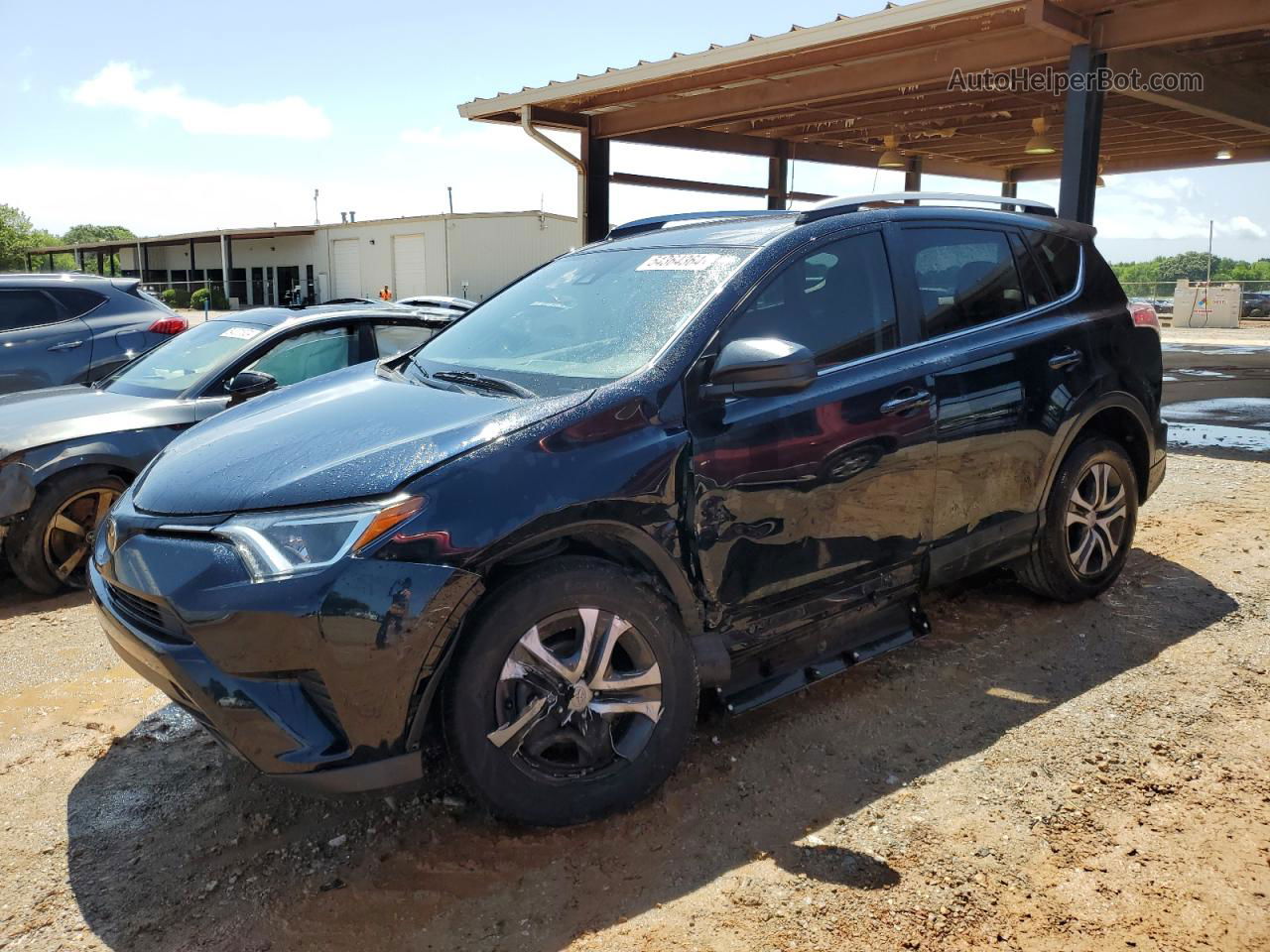 2017 Toyota Rav4 Le Blue vin: JTMZFREV9HJ718375