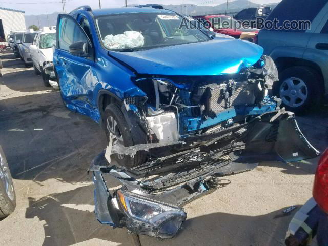 2018 Toyota Rav4 Le Blue vin: JTMZFREV9JJ176538