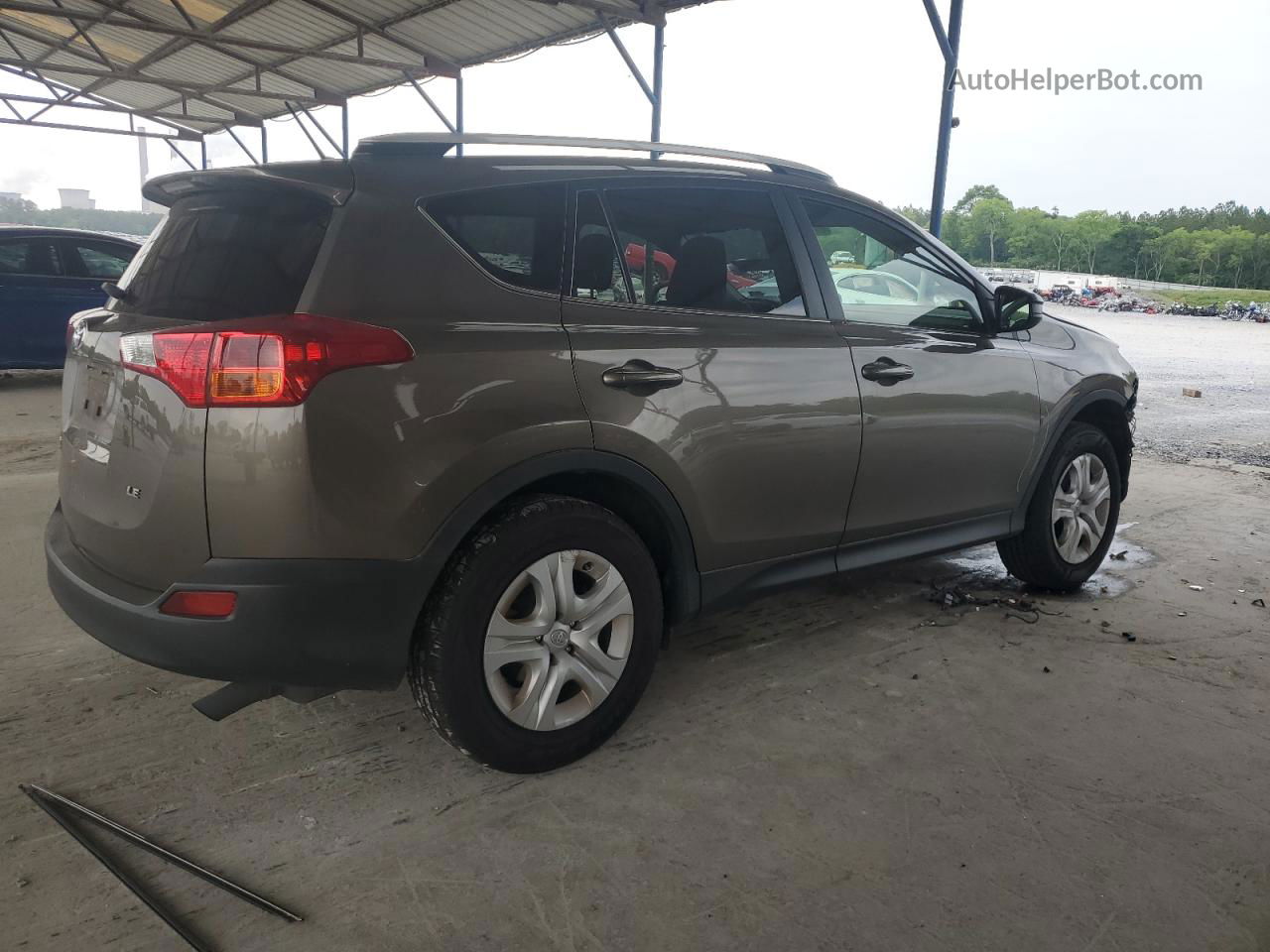 2015 Toyota Rav4 Le Коричневый vin: JTMZFREVXFD045558