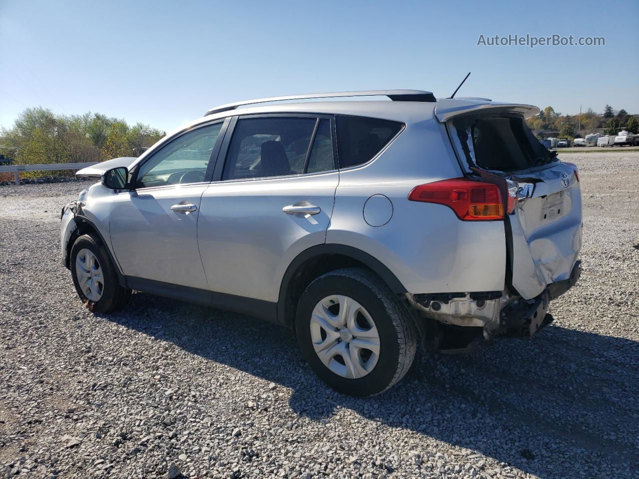 2015 Toyota Rav4 Le Silver vin: JTMZFREVXFJ042564