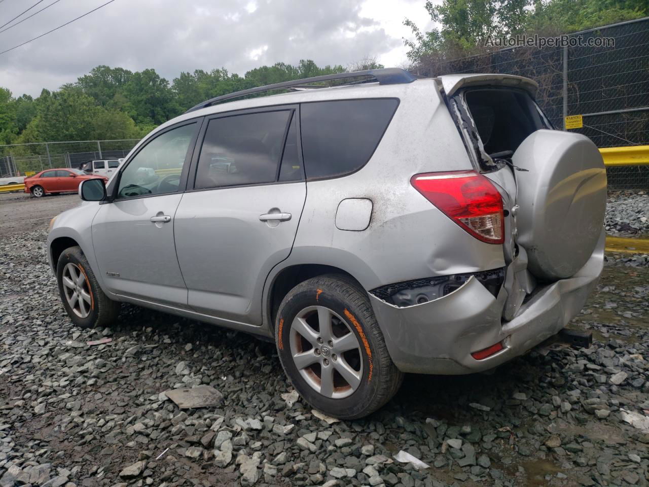 2007 Toyota Rav4 Limited Silver vin: JTMZK31V076009141