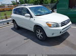 2007 Toyota Rav4 Limited V6 White vin: JTMZK31V275006506