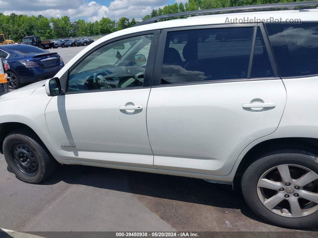 2007 Toyota Rav4 Limited V6 White vin: JTMZK31V275006506