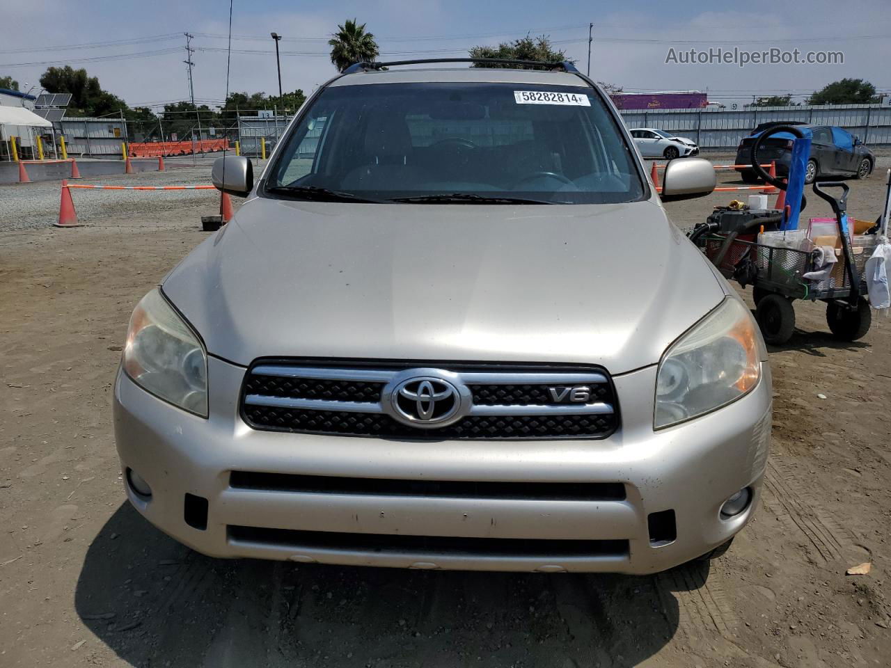 2007 Toyota Rav4 Limited Золотой vin: JTMZK31V676003943