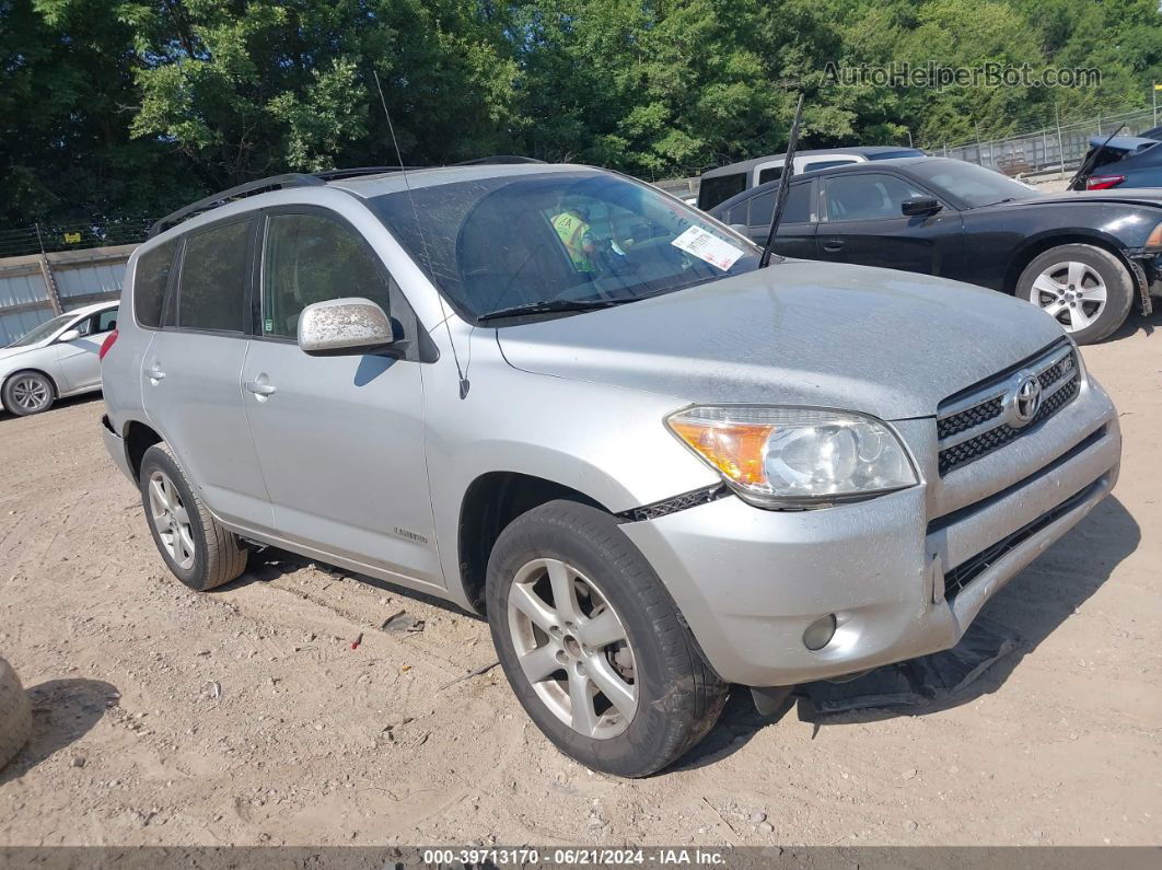 2007 Toyota Rav4 Limited V6 Silver vin: JTMZK31V676009502