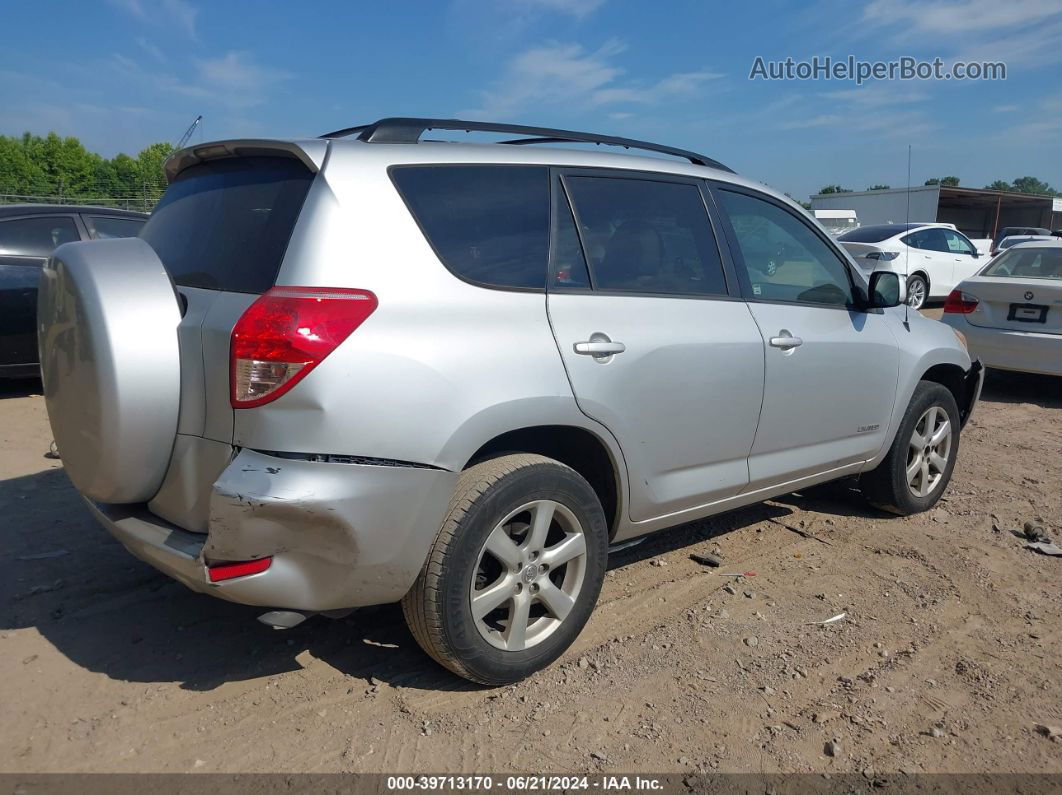 2007 Toyota Rav4 Limited V6 Silver vin: JTMZK31V676009502