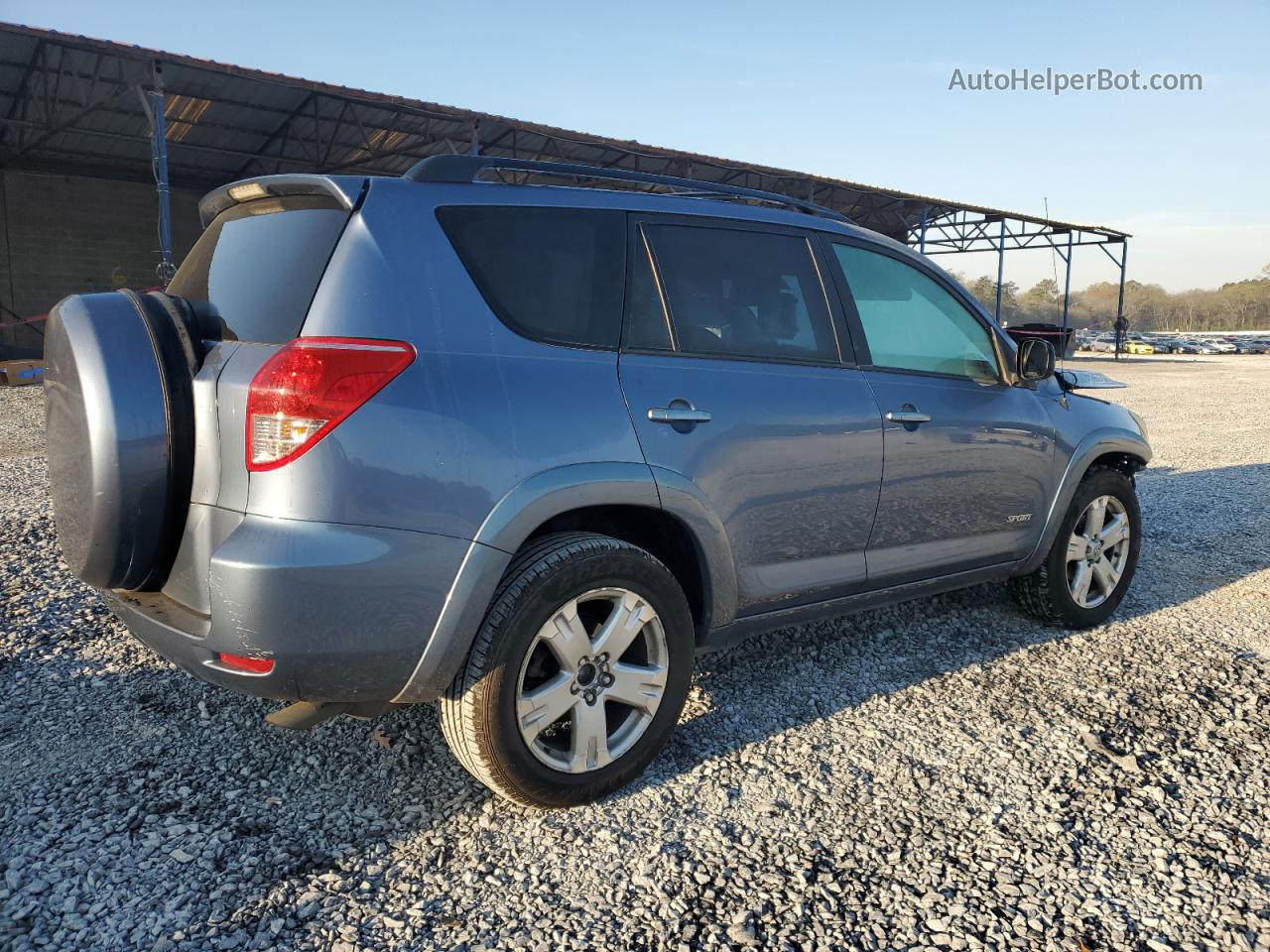 2007 Toyota Rav4 Sport Blue vin: JTMZK32V675015045