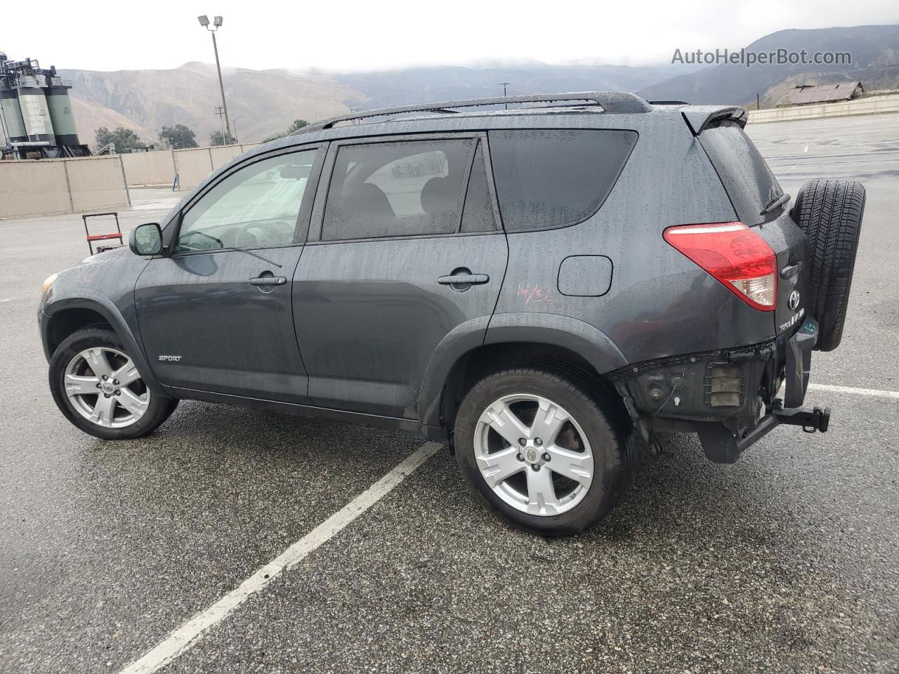 2007 Toyota Rav4 Sport Серый vin: JTMZK32V676009689