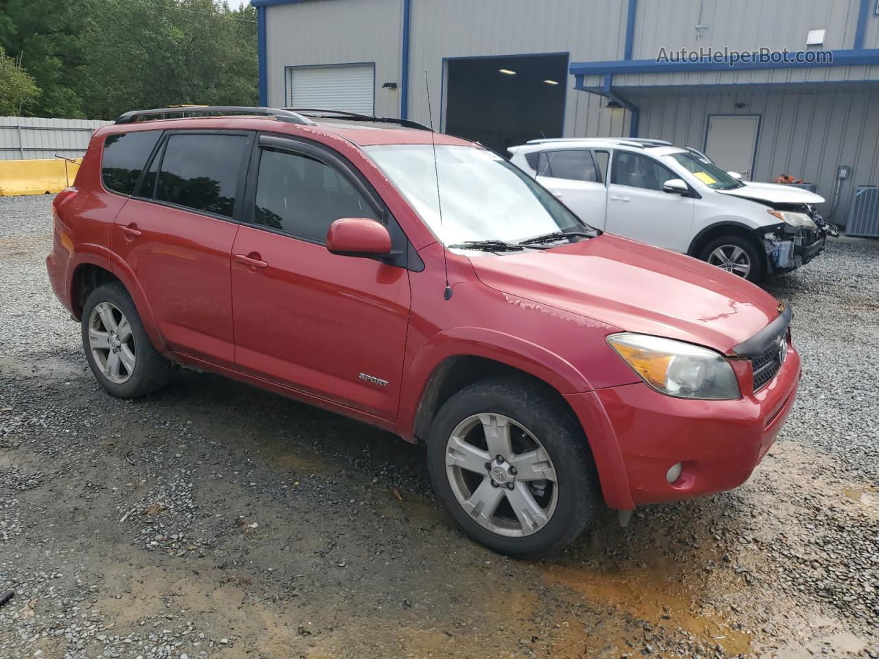 2007 Toyota Rav4 Sport Красный vin: JTMZK32V975010681