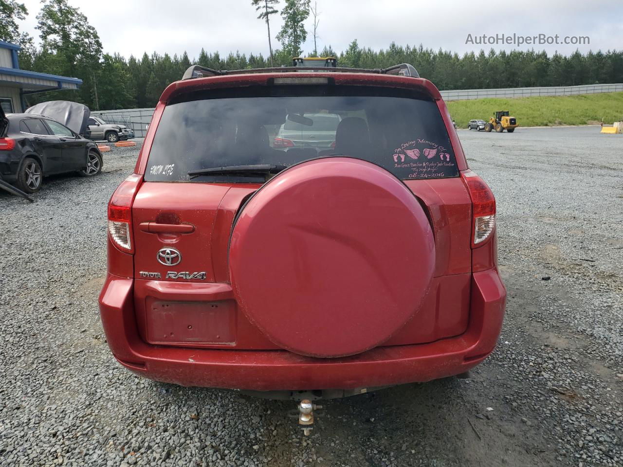 2007 Toyota Rav4 Sport Red vin: JTMZK32V975010681