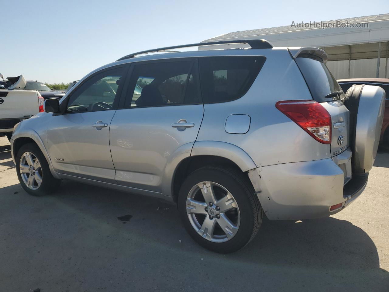 2007 Toyota Rav4 Sport Silver vin: JTMZK32V975013953