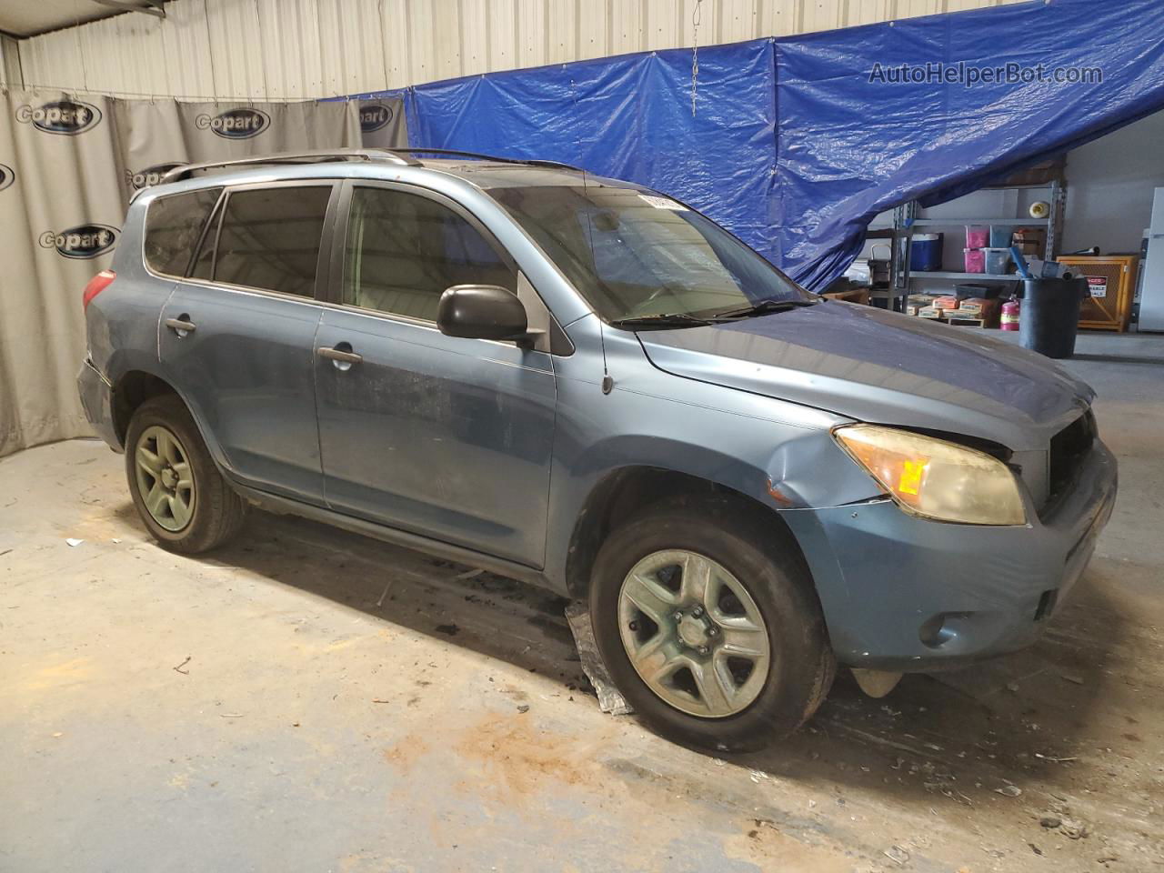 2007 Toyota Rav4  Синий vin: JTMZK33V175007272