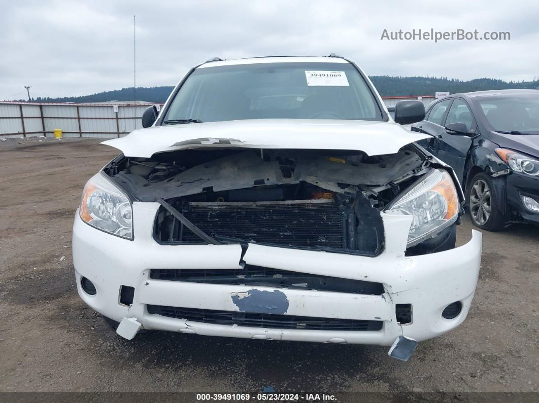 2007 Toyota Rav4 Base V6 White vin: JTMZK33VX75014334