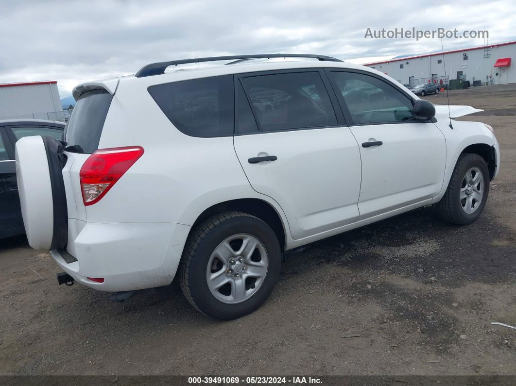 2007 Toyota Rav4 Base V6 White vin: JTMZK33VX75014334