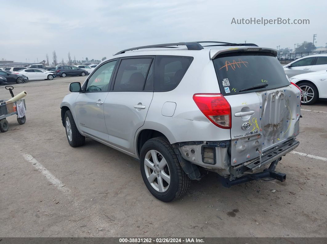 2007 Toyota Rav4 Limited V6 Silver vin: JTMZK34V375010432