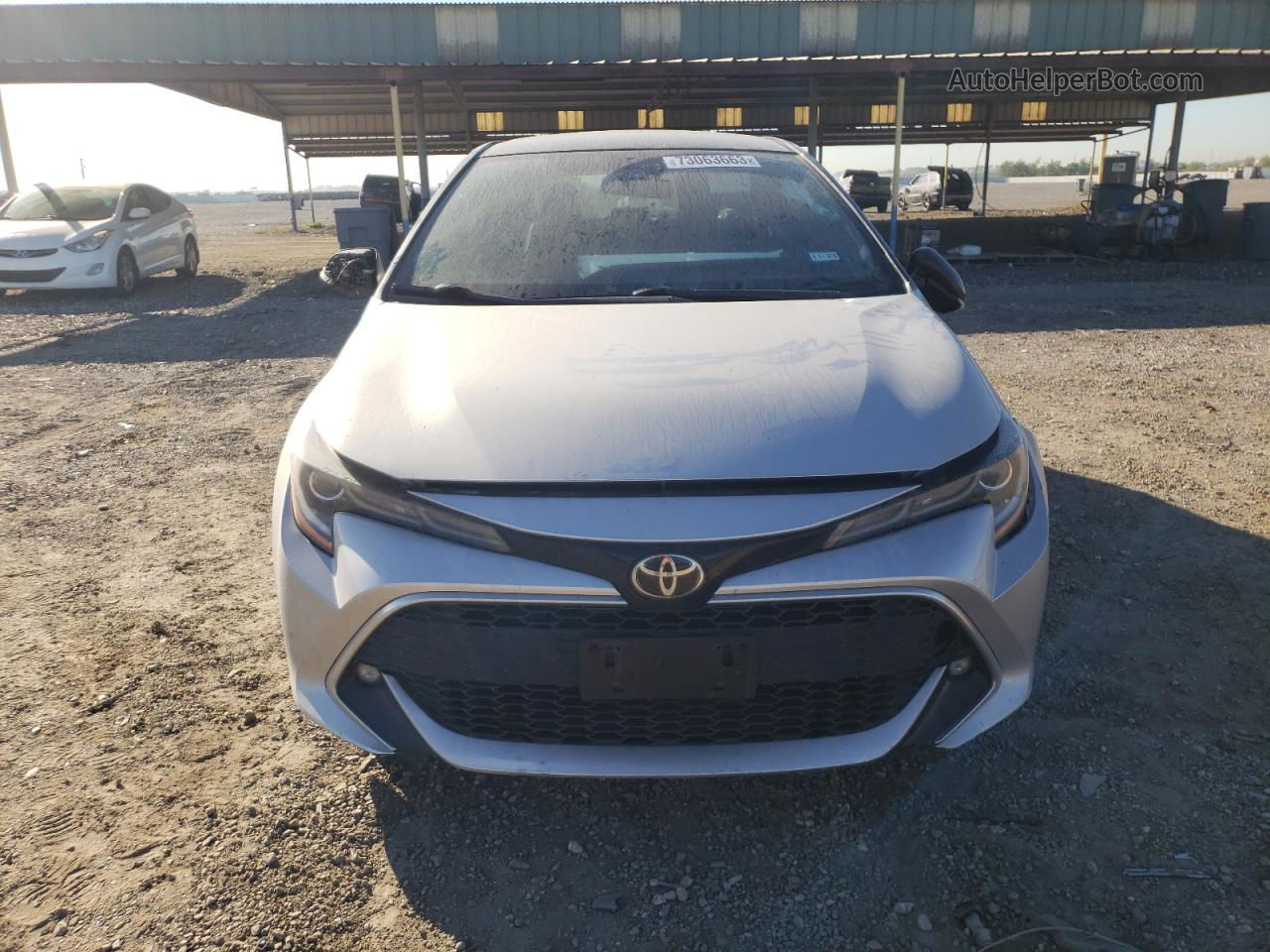 2020 Toyota Corolla Xse Silver vin: JTNA4RBE9L3075445