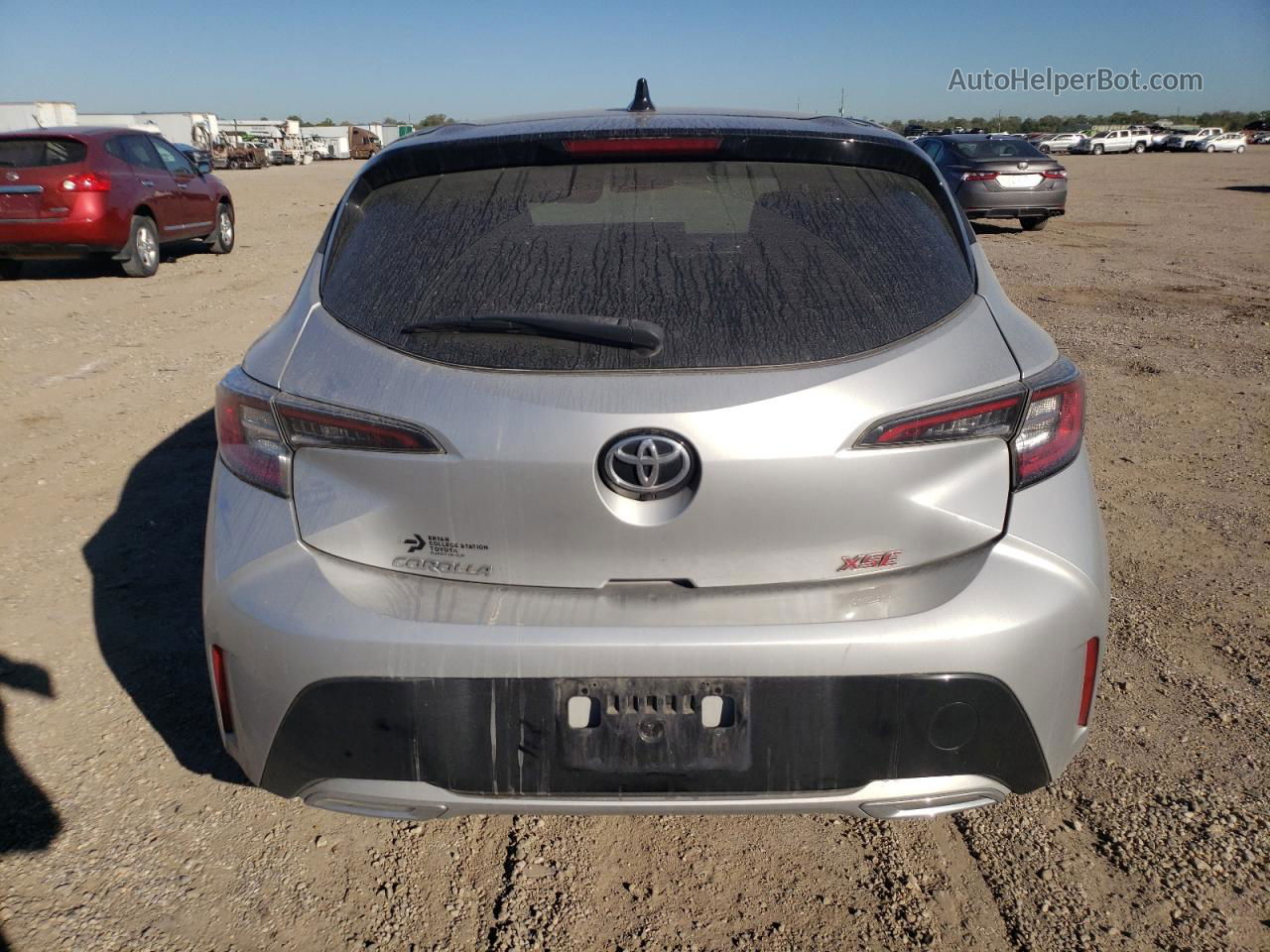 2020 Toyota Corolla Xse Silver vin: JTNA4RBE9L3075445