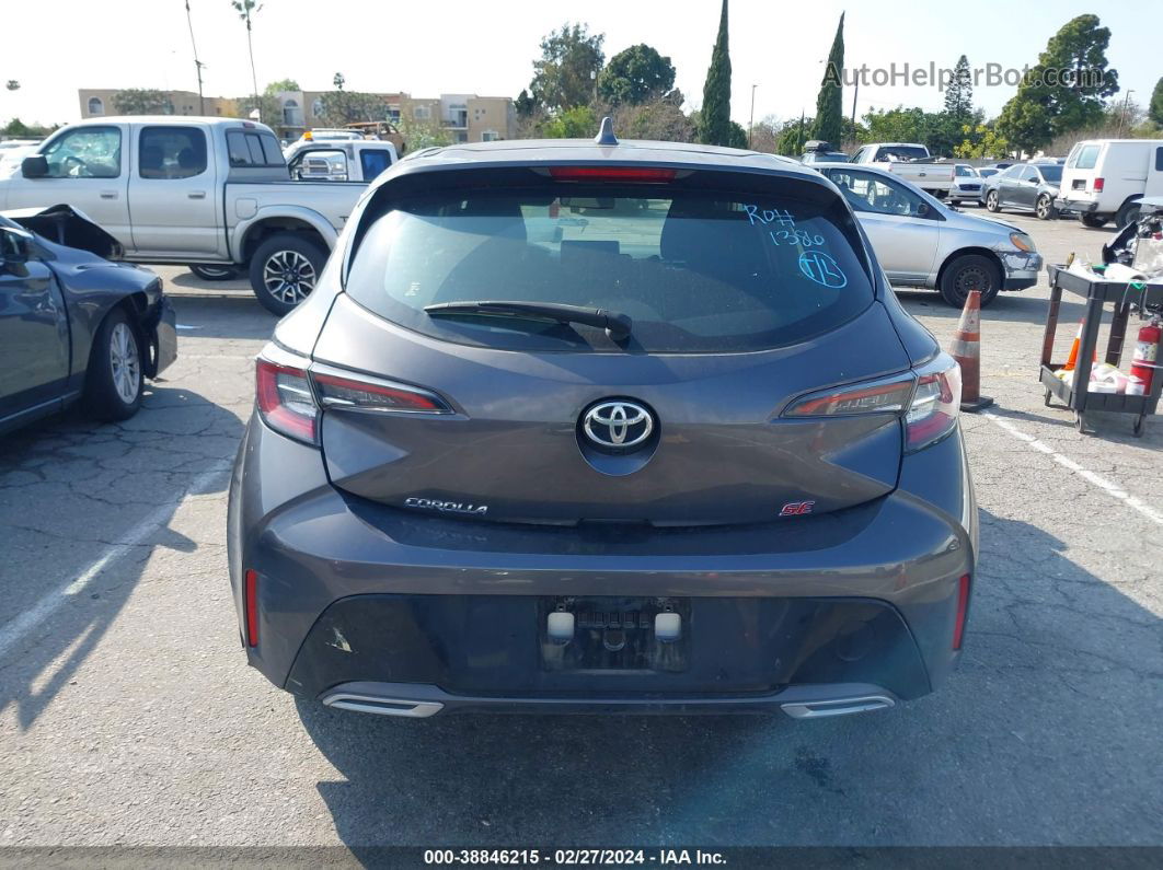 2021 Toyota Corolla Se Gray vin: JTNB4MBE1M3108513