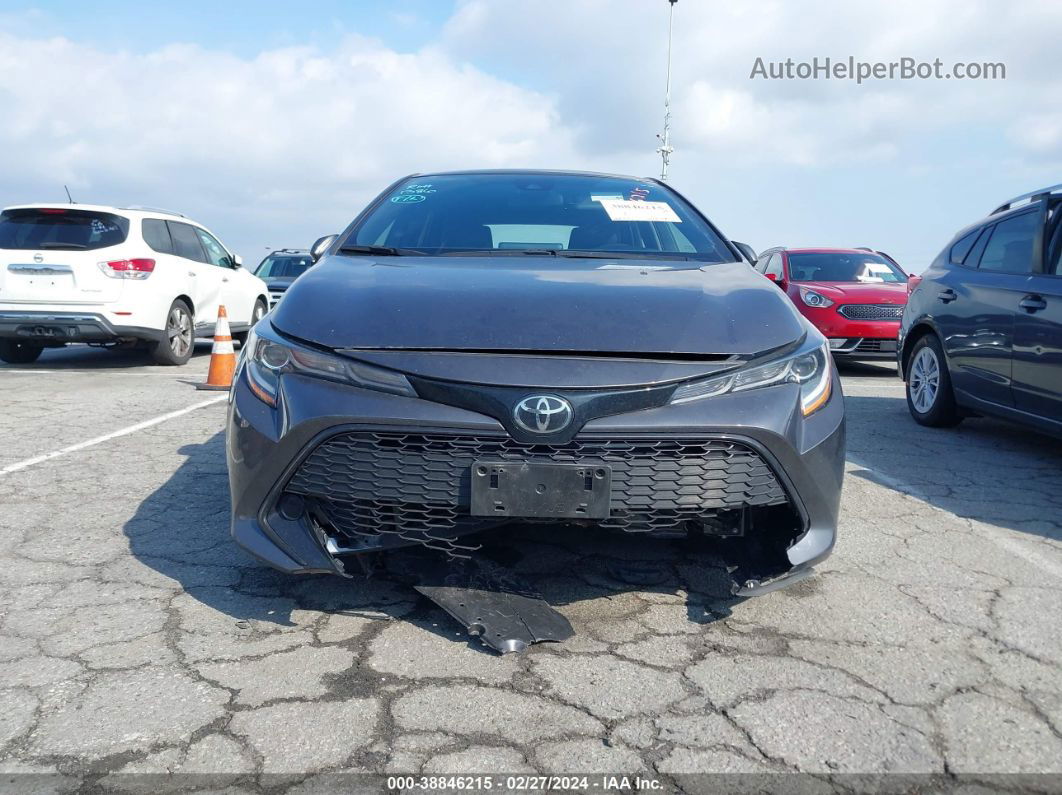 2021 Toyota Corolla Se Gray vin: JTNB4MBE1M3108513