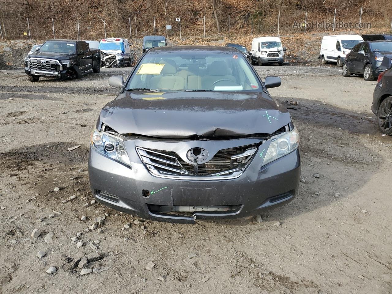 2009 Toyota Camry Hybrid Charcoal vin: JTNBB46K093051699