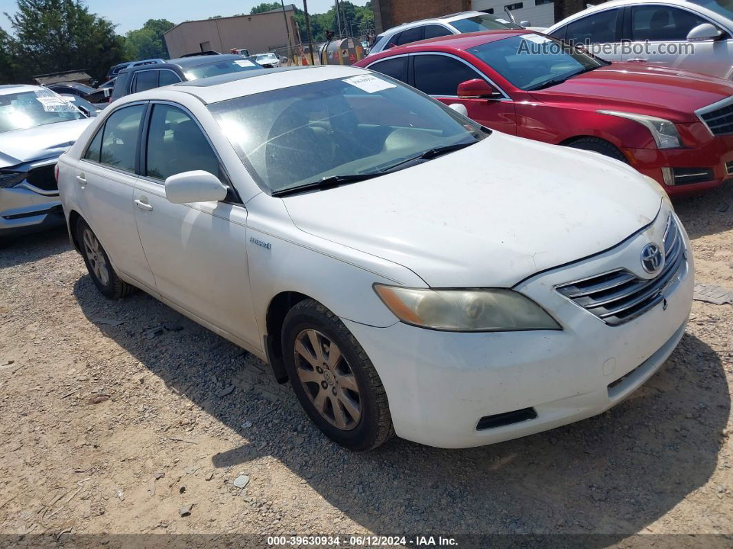 2007 Toyota Camry Hybrid   Белый vin: JTNBB46K373000940