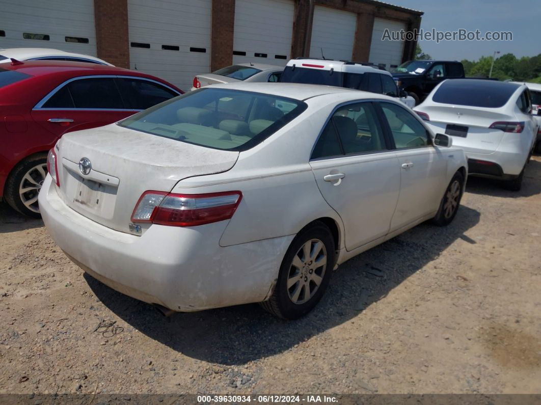 2007 Toyota Camry Hybrid   Белый vin: JTNBB46K373000940